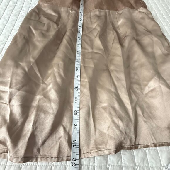 Sheri Bodell Womens M Brown Silk Bow Sequin Halter Dress, M - Picture 11 of 11